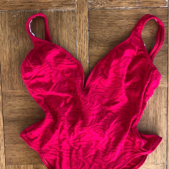 Vintage red one piece baywatch bikini! - Picture 1 of 5